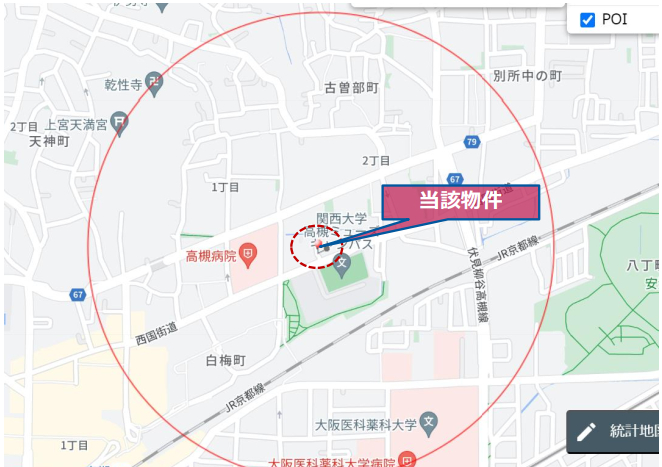 高槻市古曽部町 2 丁目 新築テナント