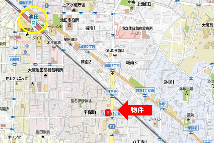 池田市宇保町医療モール