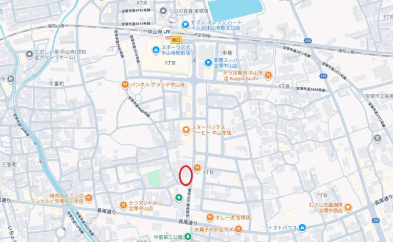 中山寺駅南側　医療モール計画