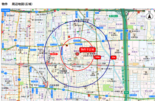 東大阪市御厨栄町医療テナント